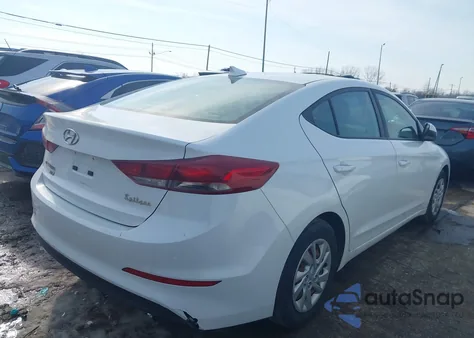 2017 Hyundai Elantra Se z USA, uszkodzony, nr VIN 5NPD74LF2HH199359